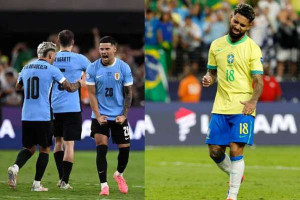 Copa Americaவில் முன்னாள் சாம்பியன் பிரேசில் அதிர்ச்சி தோல்வி! பெனால்டியில் வீழ்த்திய உருகுவே