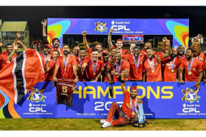 CPL தொடர் - 5 ஆண்டுகளுக்கு பிறகு கிண்ணம் வென்ற ட்ரின்பாகோ நைட் ரைடர்ஸ்