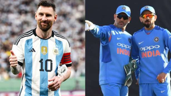 மெஸ்ஸி Vs தோனி, கோலி...! டிசம்பர் 14-ல் நிகழவிருக்கும் வரலாற்றுச் சம்பவம்