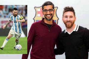 மெஸ்ஸியா…   ரொனால்டோவா? கூகுள் சிஇஓ சந்தர் பிச்சை கூறிய பதில்