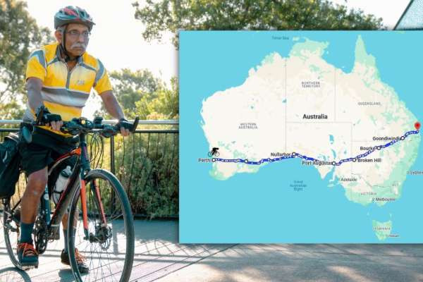 சைக்கிள் ஓட்டி 63 வயதான இலங்கையர் படைத்த சாதனை