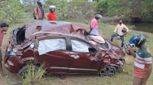 யாழில் இருந்து சென்ற கார் விபத்து - சிறுமி உயிரிழப்பு