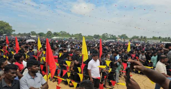 கண்ணீர் மழையில் முள்ளிவாய்க்கால் முற்றம்