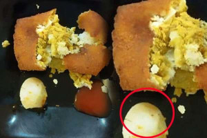 இலங்கையில் முட்டை ரோல்ஸ் கொள்பனவு செய்தவருக்கு காத்திருந்த அதிர்ச்சி