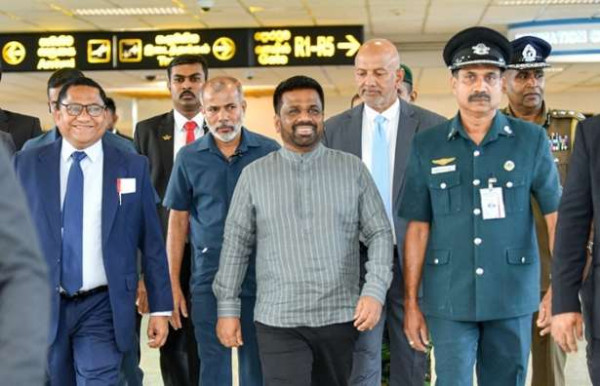 ஜனாதிபதி அநுர குமார திசாநாயக்க அமெரிக்கா பயணம்