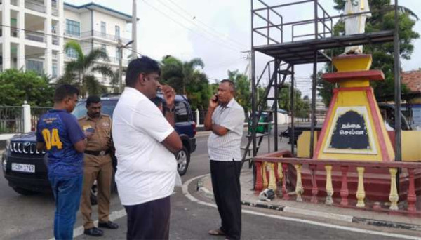 மன்னாரில் தந்தை செல்வாவின் சிலை மர்ம நபர்களால் உடைப்பு