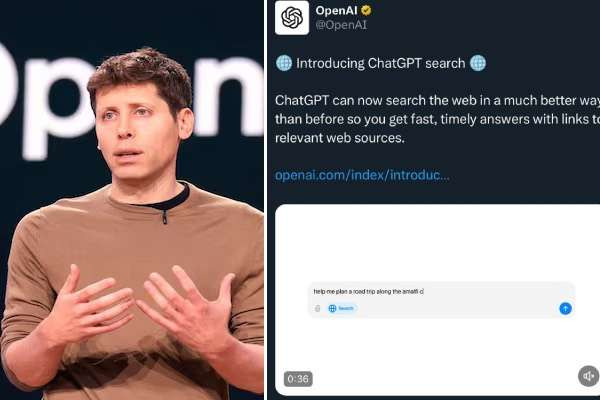 ChatGPT-யில் கூடுதலாக தேடுபொறியை அறிமுகம்! Google-க்கு போட்டியாக களமிறங்கும் OpenAI
