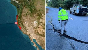 அமெரிக்காவில் சக்திவாய்ந்த நிலநடுக்கம்