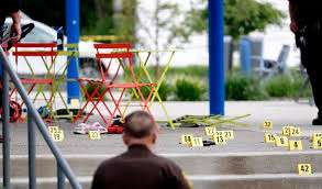 அமெரிக்காவில்  பொழுது போக்கு பூங்காவில் துப்பாக்கிச்சூடு! 