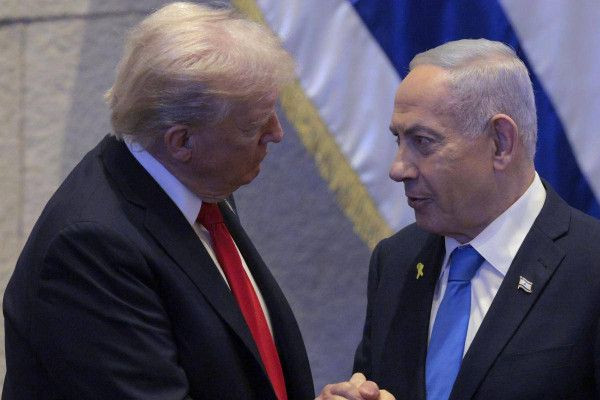 இஸ்ரேலின் கொள்கைகளுக்கு எதிராக ட்ரம்ப்  -  நெதன்யாகு எதிர்ப்பு