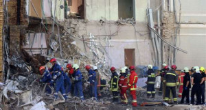 உக்ரைன் தலைநகரை சூழந்த ஏவுகணைகள் -அமெரிக்கர் உட்பட 14 பேர் பலி!