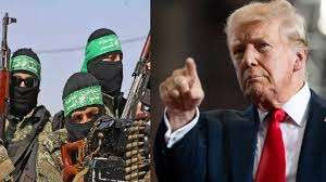 ஹமாஸ் அமைப்பினரை காசாவில் தங்க அனுமதிக்கக்கூடாது- ட்ரம்ப்