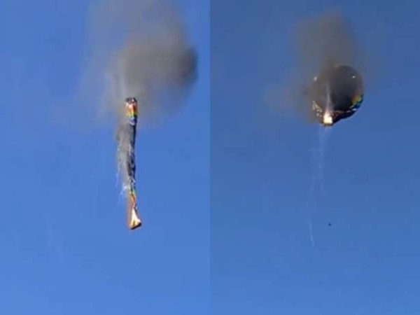 பிரேசிலில் வெப்ப பலூன் வெடிப்பு விபத்து- 8 பேர் பலி