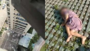 18ஆவது மாடியிலிருந்து விழுந்தும் உயிர்தப்பிய 3 வயதுச் சிறுவன்!