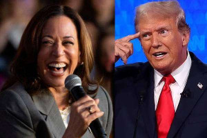 கமலா ஹாரிஸுடன் நேரலை விவாதத்திற்கு தயாராகும்  டொனால்டு ட்ரம்ப்