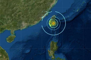 தைவானைத் தாக்கிய வலுவான நிலநடுக்கம்