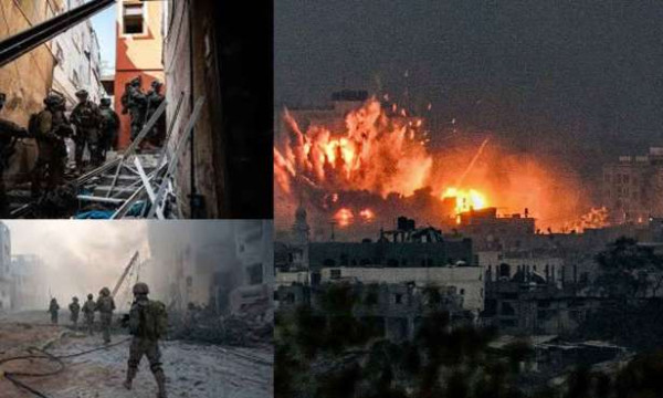 காசா மீதான ராணுவ நடவடிக்கை தீவிரம்…! இஸ்ரேல் திட்டவட்டம்