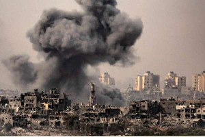 ரபா அகதிகள் முகாம் அருகே  வான் வழி தாக்குதலை நடத்திய இஸ்ரேல்