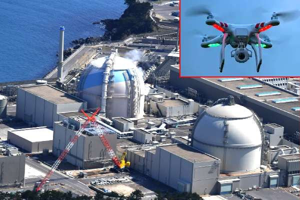 அணு மின் நிலையத்தில் பறந்த ட்ரோன்கள் - ஜப்பானில் பீதியை ஏற்படுத்தியுள்ள சம்பவம்