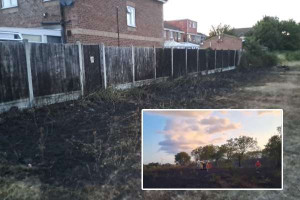 கிழக்கு லண்டனில் பரவும் காட்டுத்தீ - அணைக்க போராடும் வீரர்கள்!