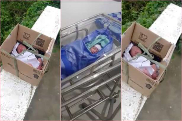 பிலிப்பைன்ஸில் பிறந்து சில மணி நேரங்களே சாலையோரம் கைவிடப்பட்ட குழந்தை