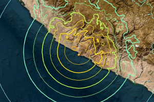 பெரு நாட்டில் பாரிய நிலநடுக்கம் - சுனாமி எச்சரிக்கை 