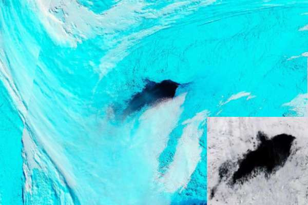 அன்டார்டிகாவில்  பாரிய பனித்துளை -விஞ்ஞானிகள் அதிர்ச்சி