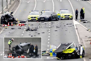 டைன்சைடு அதிவேக கார் துரத்தல்: 7 பொலிஸ் அதிகாரிகள் காயம்