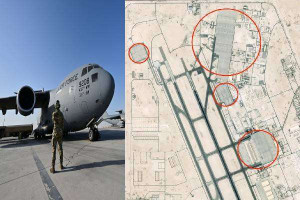 கட்டார் விமானப்படை தளத்தில் இருந்து மாயமான அமெரிக்க ராணுவ விமானங்கள்!