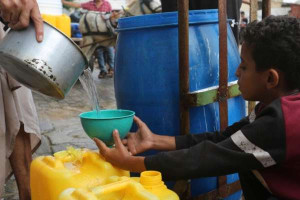 காஸாவில் நிலவும் மோசமான தண்ணீர் நெருக்கடி…  குழந்தைகள் இறக்கும் அபாயம்