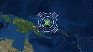 பப்புவா நியூ கினியா கடற்பகுதியில் நிலநடுக்கம்