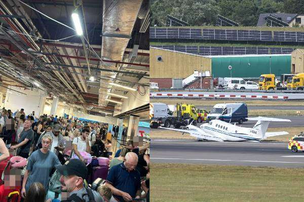 பிரித்தானியாவின் முதன்மையான விமான நிலையதில் 100 விமானங்கள் ரத்து