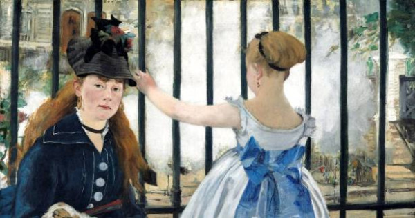 The Railway ஓவியமும் - பிரெஞ்சு தொடரூந்து நிலையமும்..!!