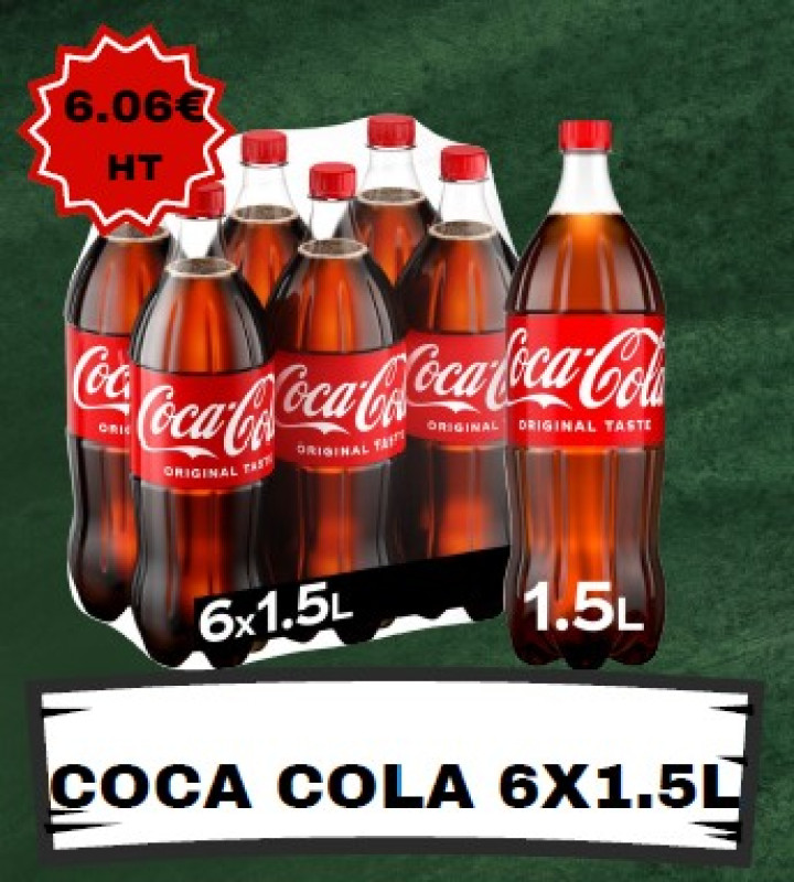 COCA COLA 6X1.5L