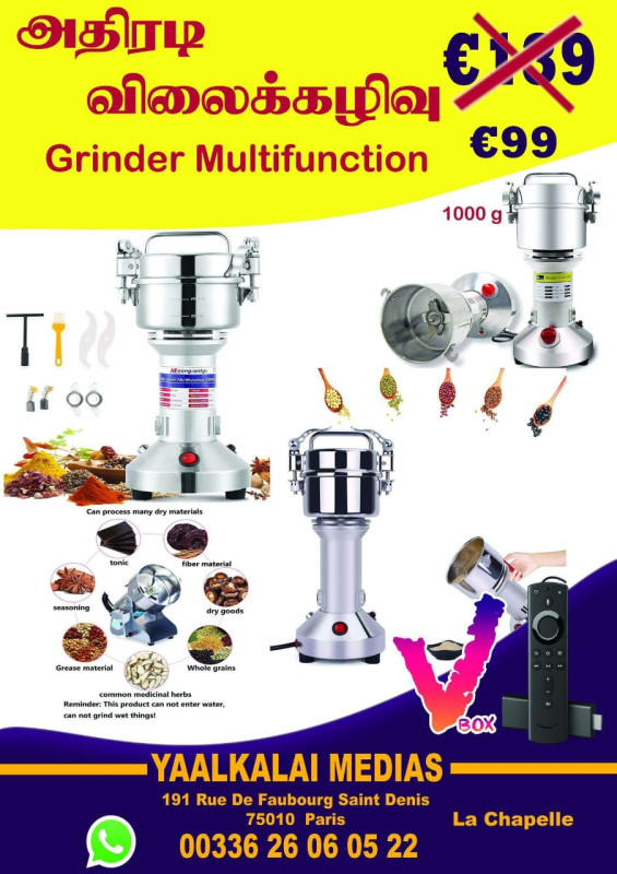 Grinder Multifunction