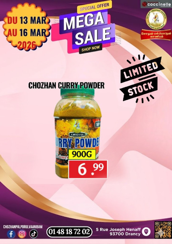 Chozhan Curry Powder 