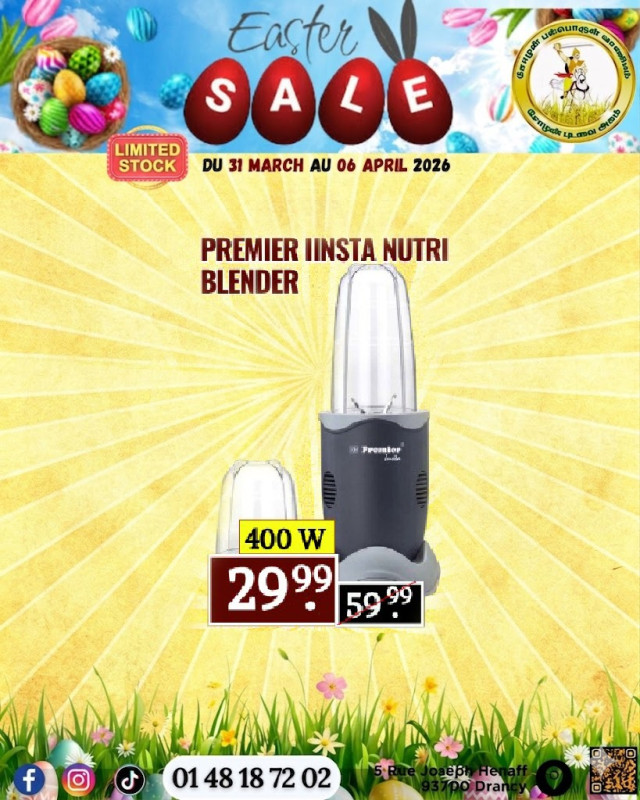 Premier Iinsta Nutri Blender 