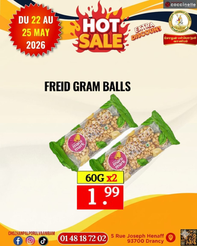 Fried Gram Balls