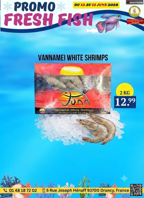 Vannamei white Shrimps