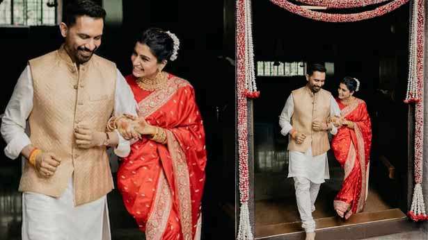 காதலனை கரம்பிடித்த சமந்தா... 