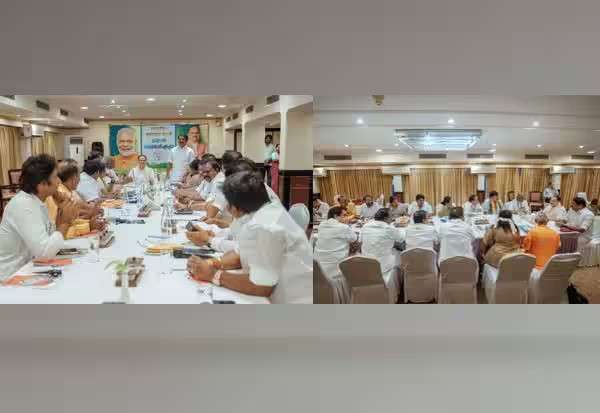 சென்னையில் தொடங்கியது பா.ஜ., மையக்குழு கூட்டம்; நட்டா தலைமையில் ஆலோசனை!
