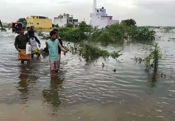 வடசென்னை பகுதிகள் தத்தளிப்பு! புழல் ஏரி நீர் திறப்பால் தனித்தீவானது