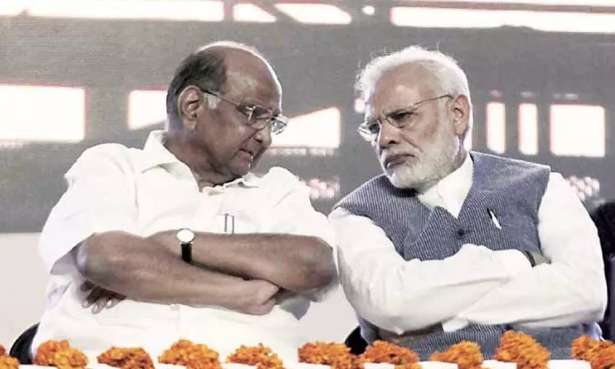 மோடி- சரத் பவார் இடையே தொடரும் அரசியல் நட்பு