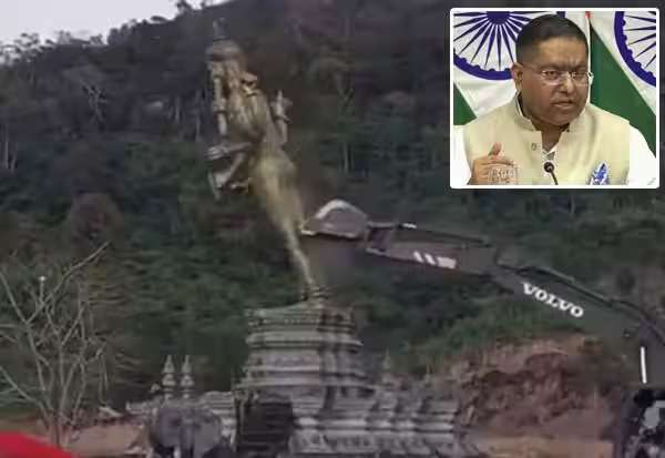 கம்போடியாவில் விஷ்ணு சிலை இடிப்புக்கு இந்தியா கண்டனம்
