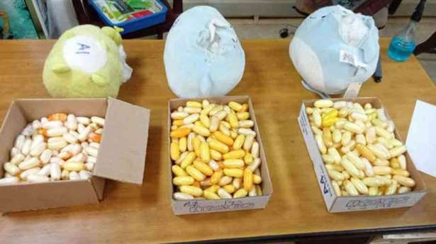 கட்டுநாயக்க விமான நிலையத்தில் பொம்மையை சோதனையிட்ட அதிகாரிகளுக்கு அதிர்ச்சி