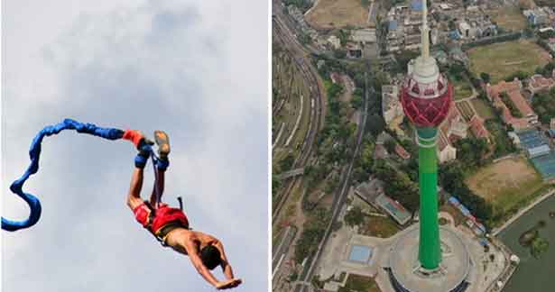 கொழும்பு தாமரை கோபுரத்தில் ஆரம்பமாகும் Bungee Jumping