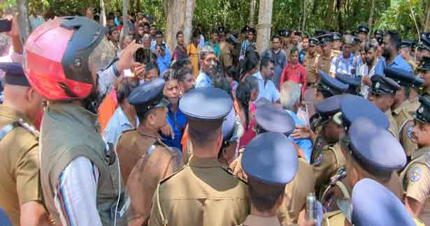 குருந்தூர் மலையில் தமிழ் மக்கள் மீது காட்டுமிராண்டித்தனமான தாக்குதல்